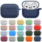 3rd Gen Earbuds Silicone Protective Case for AirPods 3 Case Earphone Protective Shell Bag with Hook Hole iPhone Case Cover
