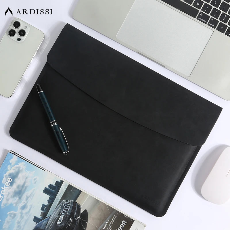 ARDISSI Sleeve Pouch for ( MacBook Mac Book iPad ) Air M2 M1 13 3 14 2 15 6 16 Pro 12 9 Inch Cover Cloth Case Bag Slim Luxury