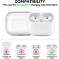 For  Airpods Pro 2 Clear case Compatible with Mag-Safe Wireless Charging Soft TPU Protective Case Cover For Airppods Pro 2 2022