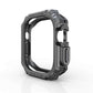 Rugged Electroplated Silicon TPU Bumper Case for Apple Watch Ultra 8 7 49/45/41/49mm