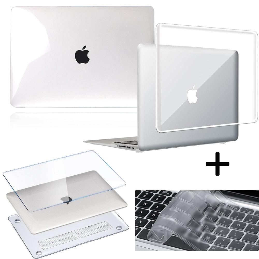Crystal Clear Transparent Case for Apple MacBook Pro 13 M1 15/16 MacBo –