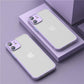 Frosted Pastel Color Square Edge Translucent Phone Case For iPhone 12 11 13 Pro Max Mini XS Max XR X 8 7 Plus SE 2020 Non-Slip iPhone Cover