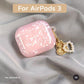 Luxury Designer Pearl Shell Case for Apple AirPods 1 2 3 Case for AirPods Pro Case with Keychain