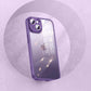  Luxury Shockproof Protective Casing for iPhone 14 Plus 13 12 Pro Max With Glitter Lens Detail