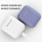 Matte Silicone Protective Cases For Apple AirPods 1/2 Bluetooth Wireless Cover For AirPods With Buckle Option