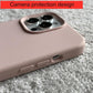Plain Matte Liquid Silicon Protective Case For iPhone 14 Pro Max 13 12 Mini With Lens Bumper - i-Phonecases.com