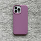 Plain Colorful Matte Silicon Protective Case For iPhone 14 Pro Max 13 12 Mini With Lens Bumper
