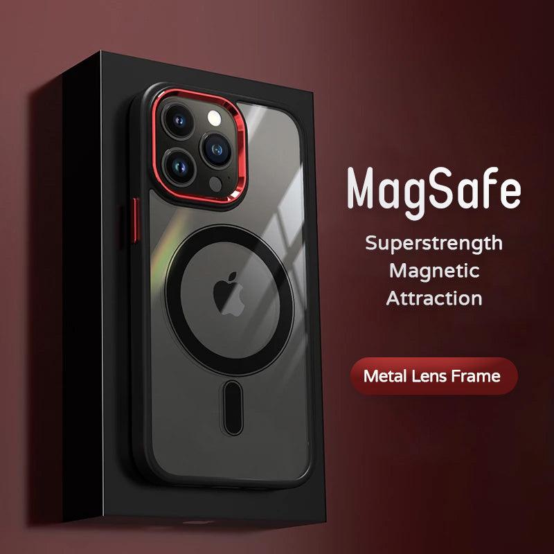 Magsafe Magnetic Clear Case For iPhone 15 Pro Max 14 13 12 11 Camera Lens  Cover