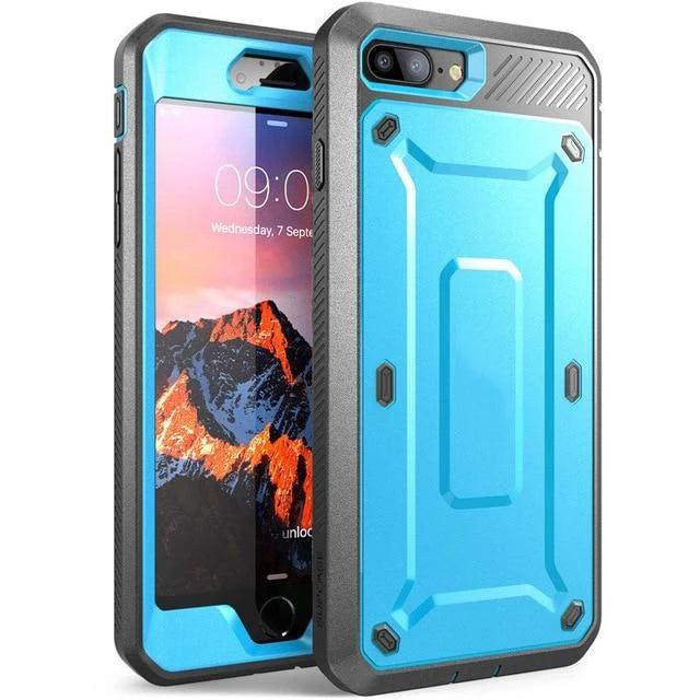 Ultra Rugged Heavy Duty Full-Body Armor Casing For iPhone 7 Plus Protective Cover With Holster Clip And Built-in Screen Protector - i-Phonecases.com