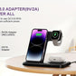 3 In 1 Foldable Wireless Charger, Fast Wireless Charging Station For IPhone 15/14/13/12/11/Pro/Max/Mini/8/Plus/X/XR/XS/X/SE, For IWatch Ultra/Ultra2/9/8/7/6/5/4/3/2/1/SE, For Airpods 3/2/Pro/Pro2