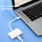 USB C OTG Adapter Cable Type C to Double USB Adapter with PD Charging for U-Disk Mouse Keyboard 3in1 Type C Converter Adapter