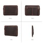 Laptop Briefcase Men For Macbook Air Pro 13 14 15 inch Cowhide Handbag Sleeve Tablet Pouch Case  Lenovo Thinkpad Matebook Funda