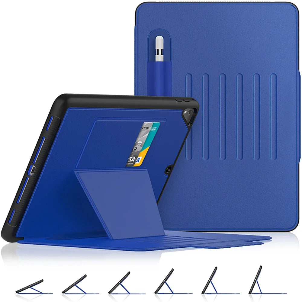 2020 iPad Pro 11 Case With Pencil Holder For iPad 10.2 For 2017 2018 iPad 9.7 5th 6th Gen Cover Mini 4 5 Air 2 Magnetic 7 Stand