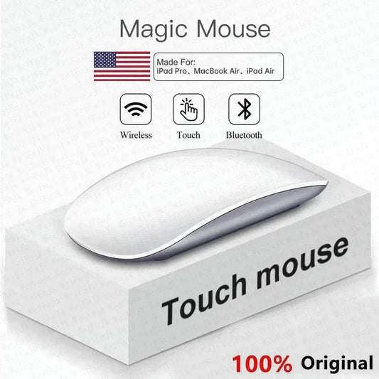 For Apple Original Wireless Bluetooth Touch Magic Mouse 2 For Macbook Pro Air Mini Laptop Tablet PC iPad Gaming Ergonomico Mouse