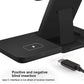 3 in 1 15W Fast Wireless Charger Pad Dock Station For iPhone 14 13 12 11 Pro Max XS XR X 8 Apple Watch 8 7 SE 6 AirPods 3 Pro