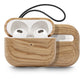 for Airpods Pro AirPods 3 2021 - Cover Case Protector Skin with Wireless Charging Case Made of Unique Wood for Airpods 1/2