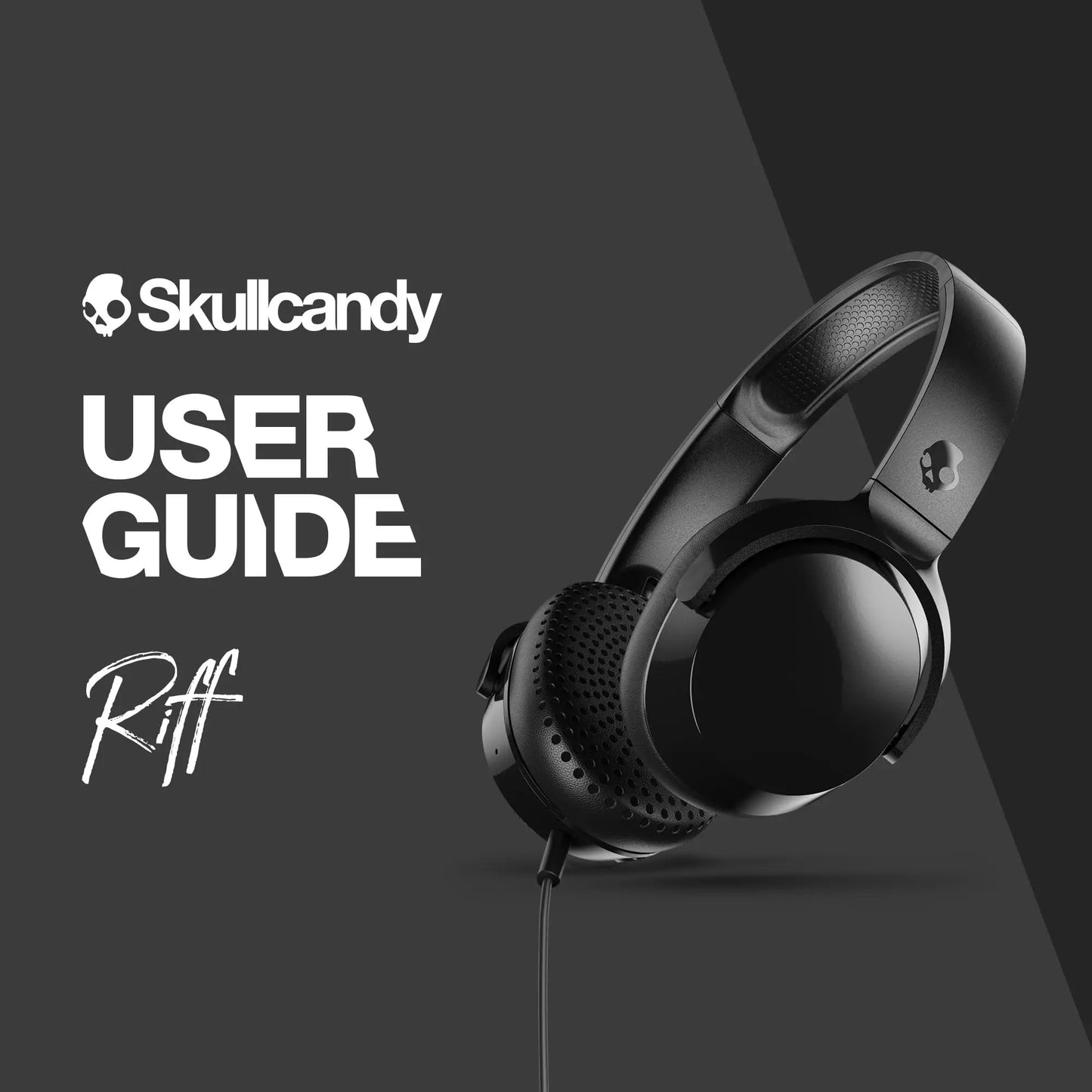 Choice Skullcandy Riff Wired On-Ear Headphones Black Bluetooth 5.2 Headset with HD Call and Track Control For Sport Gaming