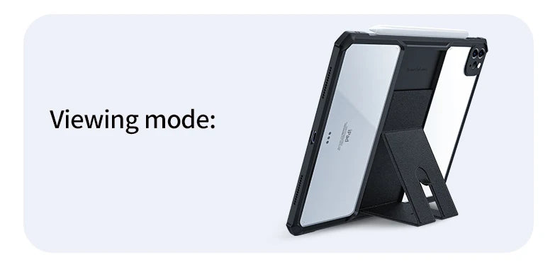 Xundd For iPad Pro 11 Case 2021, Tablet Cover-With Invisible Stand For iPad Air 4 iPad Pro 12.9 8th Generation Mini 7 6 5 4 Case