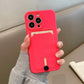 with card holder phone case for iphone 13 14 12 11 15 pro max soft cover case for iphone x xs xr max funda Camera protection