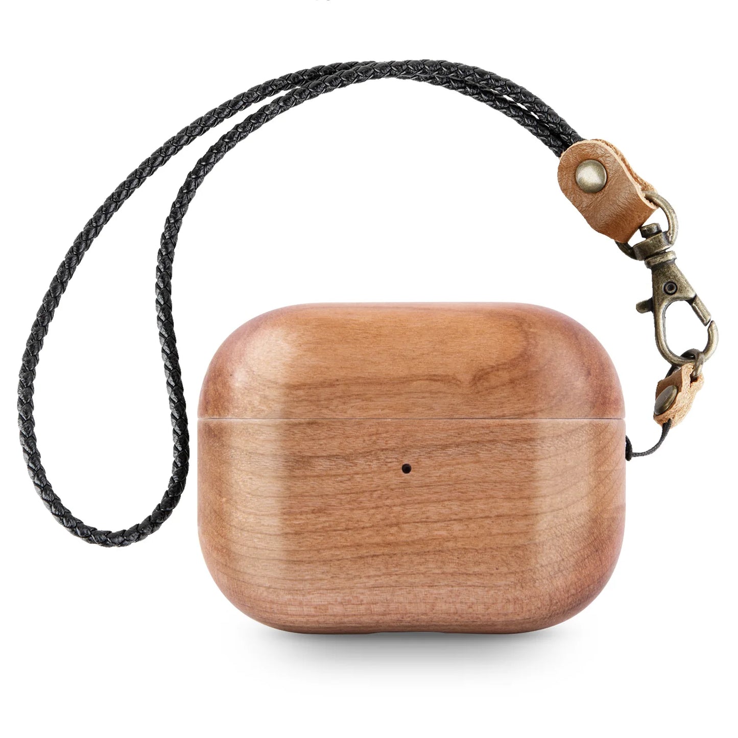 for Airpods Pro AirPods 3 2021 - Cover Case Protector Skin with Wireless Charging Case Made of Unique Wood for Airpods 1/2