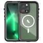 Waterproof for iPhone 16 15 14 Pro Max Case Plus Compatible Magsafe Case Magnetic Magnet Full Protection Phone Case with Lanyard