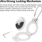 Compatible with Apple AirTag Secure Holder with Wire Cable Air Tag Lock Case Keychain Key Ring Key Chain Luggage tag for Keys