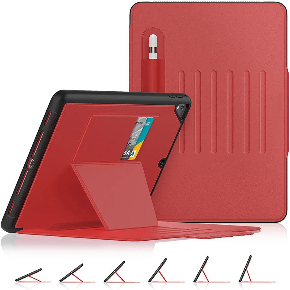 2020 iPad Pro 11 Case With Pencil Holder For iPad 10.2 For 2017 2018 iPad 9.7 5th 6th Gen Cover Mini 4 5 Air 2 Magnetic 7 Stand
