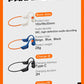 POLVCDG Bone Conduction Wireless earphones Bluetooth with 32GB IPX6 Sweat and Rain Resistant running and cycling earphones X15