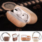 for Airpods Pro AirPods 3 2021 - Cover Case Protector Skin with Wireless Charging Case Made of Unique Wood for Airpods 1/2