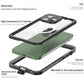 Waterproof for iPhone 16 15 14 Pro Max Case Plus Compatible Magsafe Case Magnetic Magnet Full Protection Phone Case with Lanyard