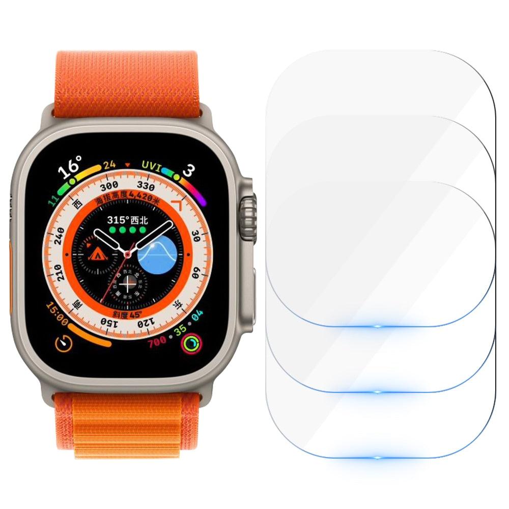 Anti-Scratch HD Tempered Glass Invisible Screen Protector For Apple Watch Ultra Series 49mm - i-Phonecases.com