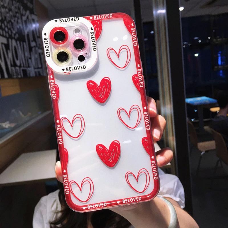 For iPhone 15 Pro Max 14 13 12 11 XR 8 7 Shockproof Girls Phone