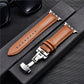 Genuine Leather Strap for Apple Watch 8 7 6 SE 5 4 3 Leather Watchband 38/40/41/42/44/45mm - i-Phonecases.com