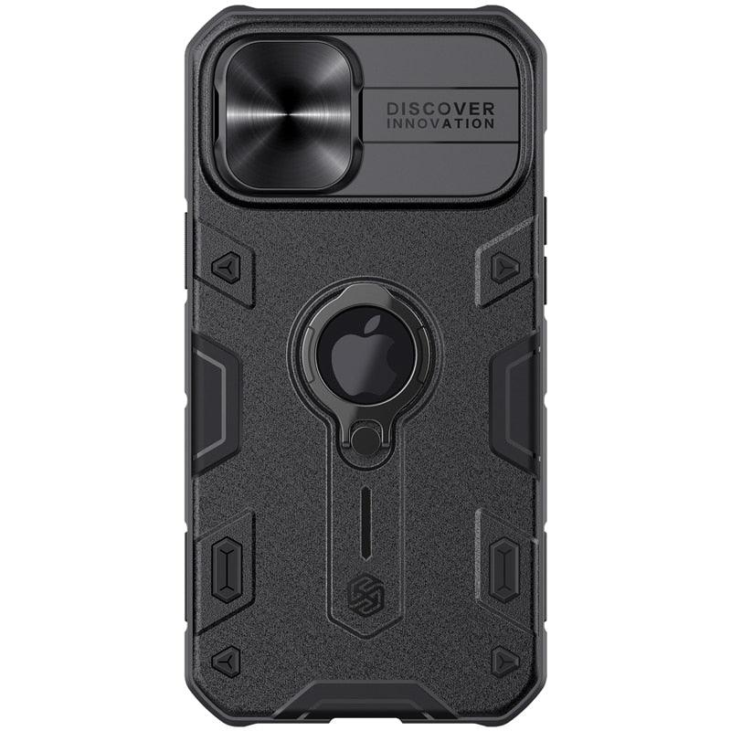 Impact Resistant Camshield Armor Military Phone Case for iPhone 12 11 Pro Max With Slide Camera Protection Case for iPhone 11 Pro Max - i-Phonecases.com