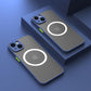 Luxury Matte Magnetic For Magsafe Wireless Charge Case For iPhone 14 13 11 12 Pro Max Mini Plus XS Max XR X Armor Cover funda - i-Phonecases.com