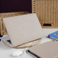 Luxury Woven Leather Beige Case Cover for Macbook Air 13 A2337 2020 M1 Chip Pro 14 15 A2442 A2289 Mac Book Pro 16 A2681 A2485 - i-Phonecases.com