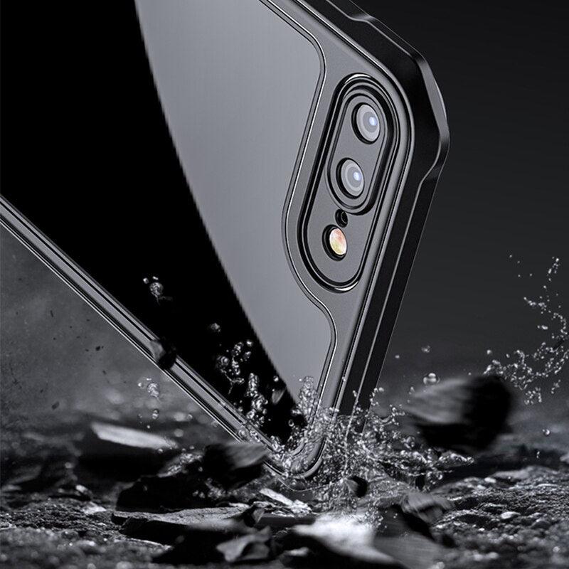 Shockproof Air Bumper Clear Case For iPhone 13 Pro Max 12 11 X XR XS Max 7 8 Plus SE 2020 - i-Phonecases.com