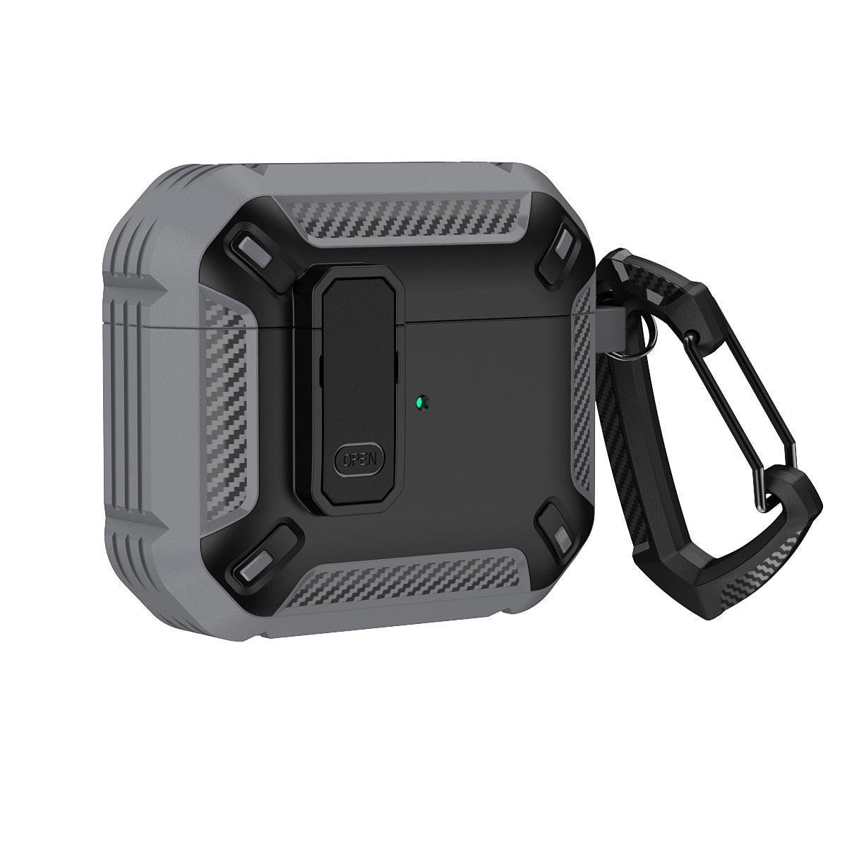 Shockproof Protective Luxury Switch Case For Airpods Pro 2 3 Rugged Case For AirPods 1 2 - i-Phonecases.com
