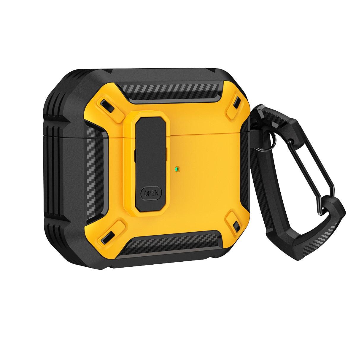 Shockproof Protective Luxury Switch Case For Airpods Pro 2 3 Rugged Case For AirPods 1 2 - i-Phonecases.com