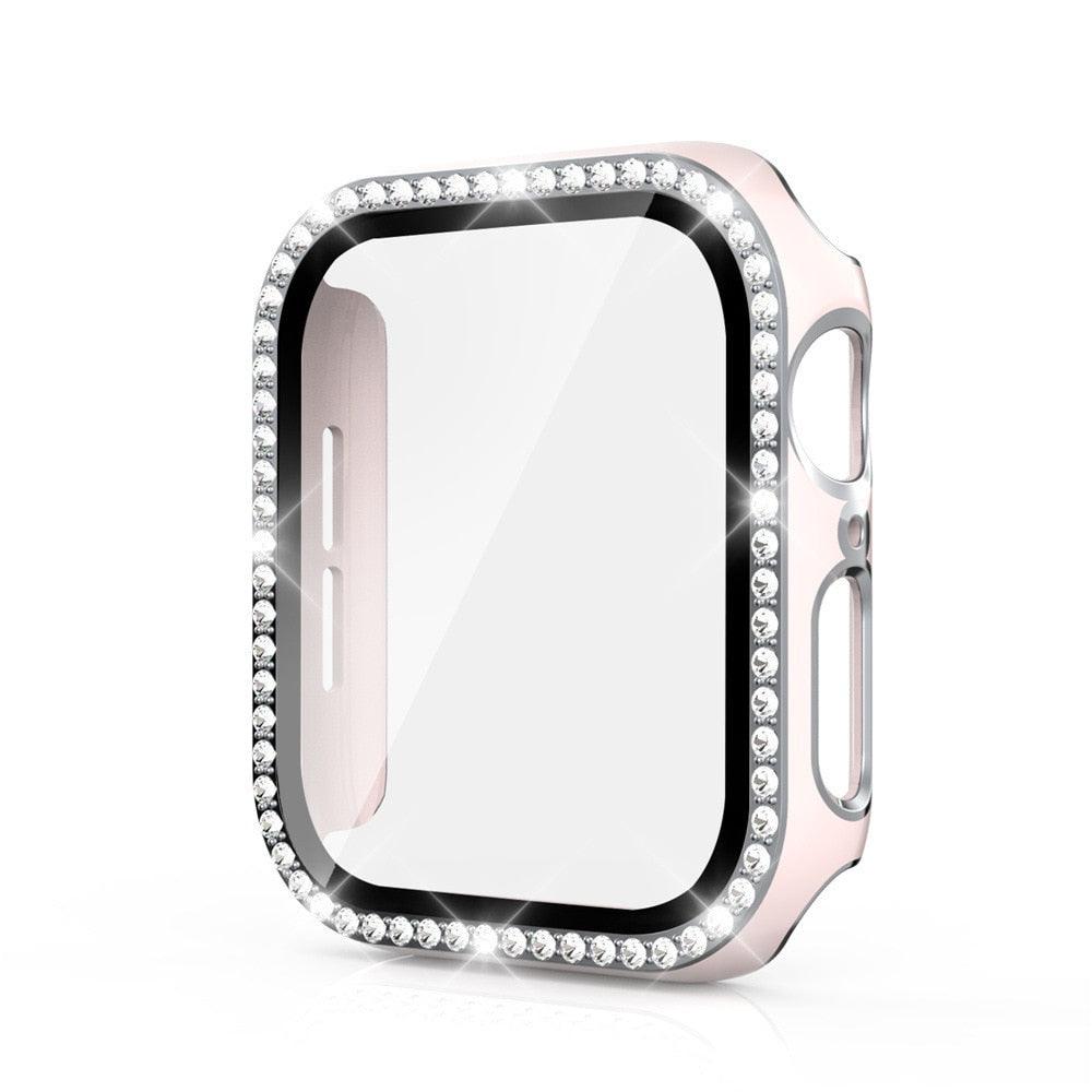 Bling Diamond Bumper Case For Apple Watch Series 7 3 8 5 6 SE 45