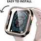 Bling Diamond Bumper Case For Apple Watch Series 7 3 8 5 6 SE 45/41/40/44/42/38mm