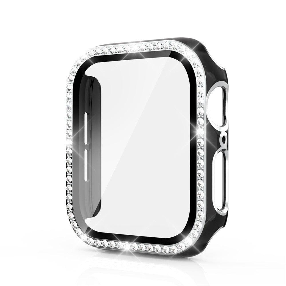 Bling Diamond Bumper Case For Apple Watch Series 7 3 8 5 6 SE 45