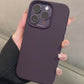 Luxury Liquid Silicon Matte Case For iPhone Series 13 12 Pro Max Raised Camera Bumper