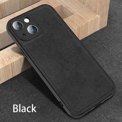 Canvas Fabric Shockproof Soft TPU Magnetic Phone Case For iPhone 14 Pro MAX Plus 13 12 11