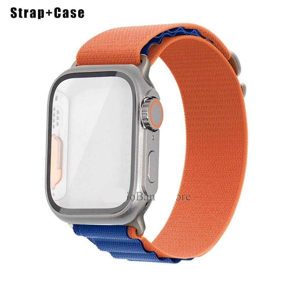 Change To Ultra! Case & Strap for Apple Watch 8 7 6 SE 5 4 44mm 45mm For Ultra Appearance - i-Phonecases.com