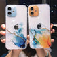 Colorful Liquid Marble Case For iPhone 12 Mini 11 X XR XS 7 8 Plus Soft Shockproof Cover - i-Phonecases.com