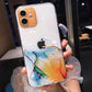 Colorful Liquid Marble Case For iPhone 12 Mini 11 X XR XS 7 8 Plus Soft Shockproof Cover - i-Phonecases.com