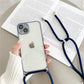 Crossbody Lanyard Camera Protector Case For iPhone 13 12 11 Pro Max XS XR X Soft Cover