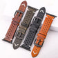 Genuine Leather Sports Strap For Apple Watch Series 7 6 5 4 SE Bracelet 44/45/40/41/42/38mm - i-Phonecases.com