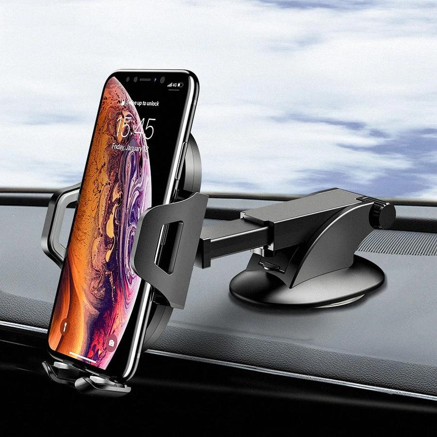 In-Car Phone Holder For iPhone X XS 360 Degree Rotation Universal Car Dashboard Windshield Mount For iPhone Phones - i-Phonecases.com